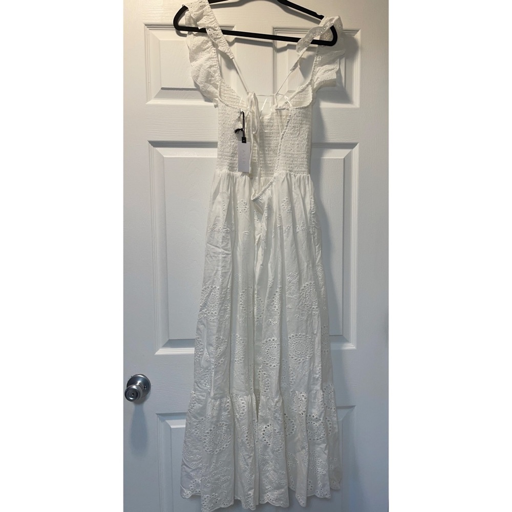 Cottage dress in white Astr the label size Large - Picture 6 of 10